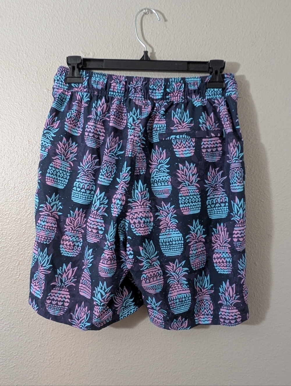 Goodfellow Men's Size Small Pineapple Swim Trunks with Boxer Brief Shorts Liner - Picture 6 of 8